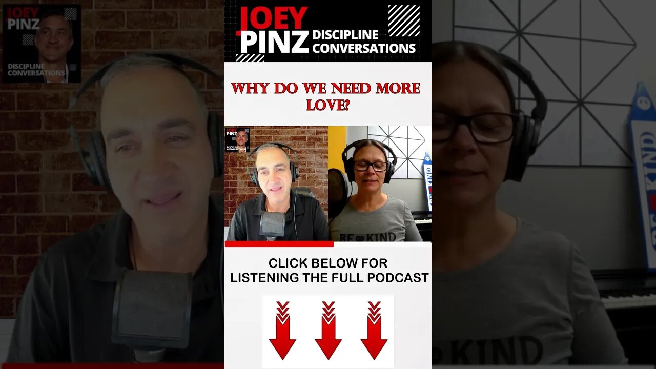 #232 Tina Thomas: Raise community vibration with Love | Joey Pinz Discipline Conversations #shorts