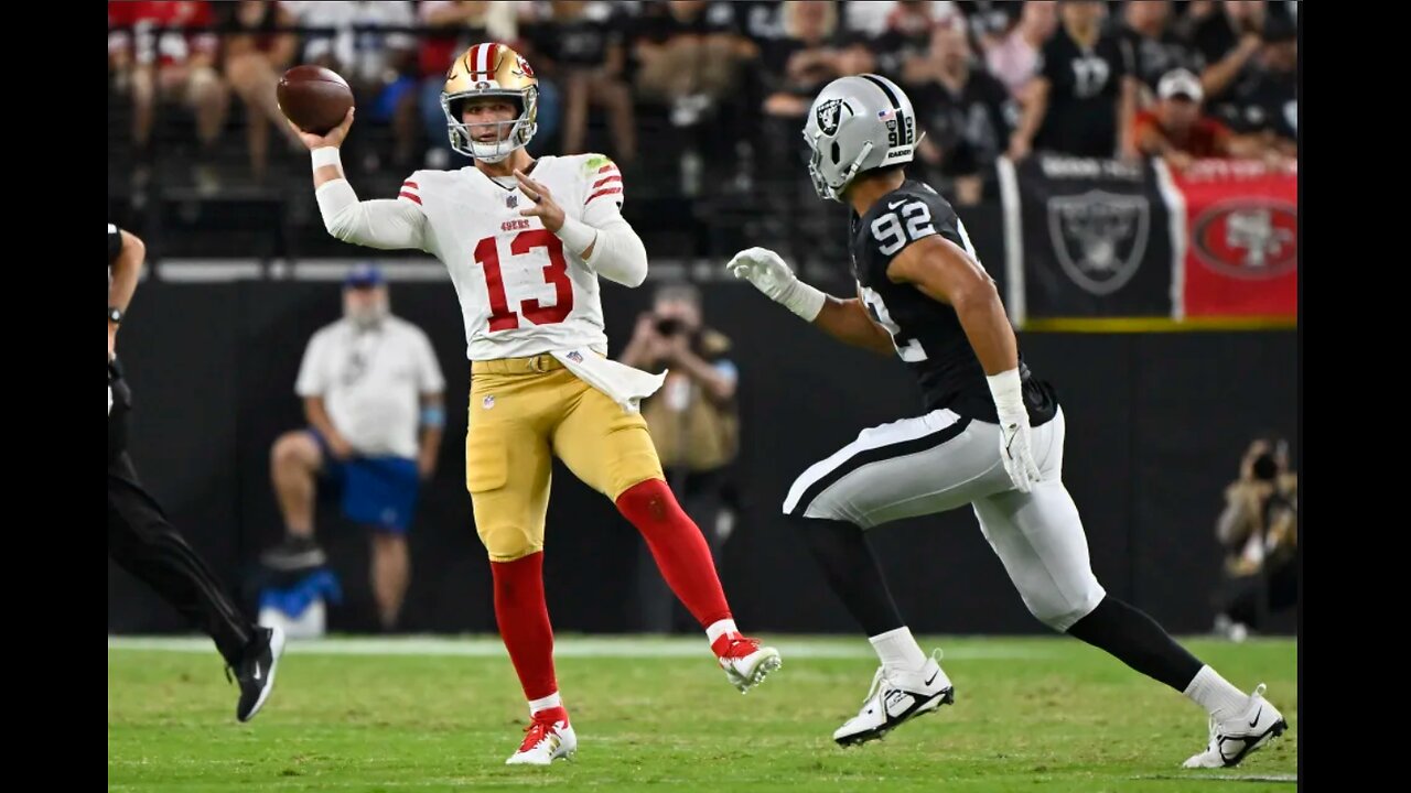 Brock Purdy's Rollercoaster Performance in 49ers vs Raiders Preseason Tie: Full Analysis!