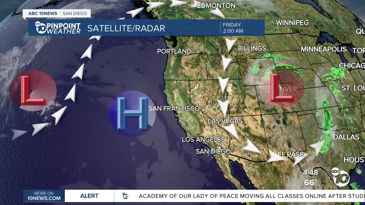 ABC 10News Pinpoint Weather with Meteorologist Megan Parry