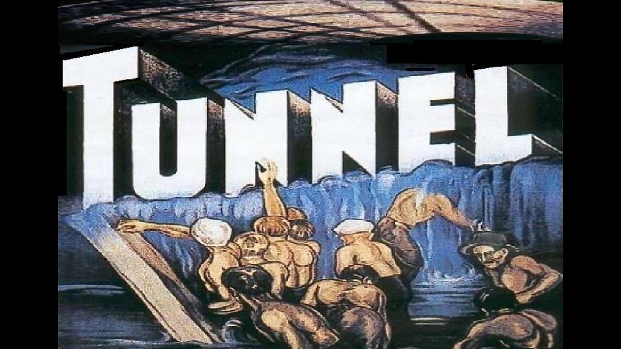TUNNEL 1933 Europe to USA Undersea Tunnel Faces Big Obstacles FULL MOVIE Enhanced Video