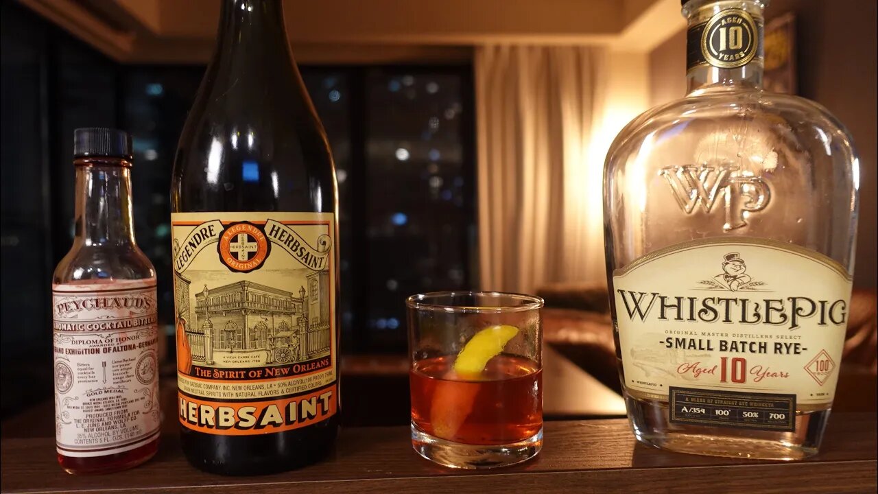 Sazerac - New Orleans Classic Cocktail