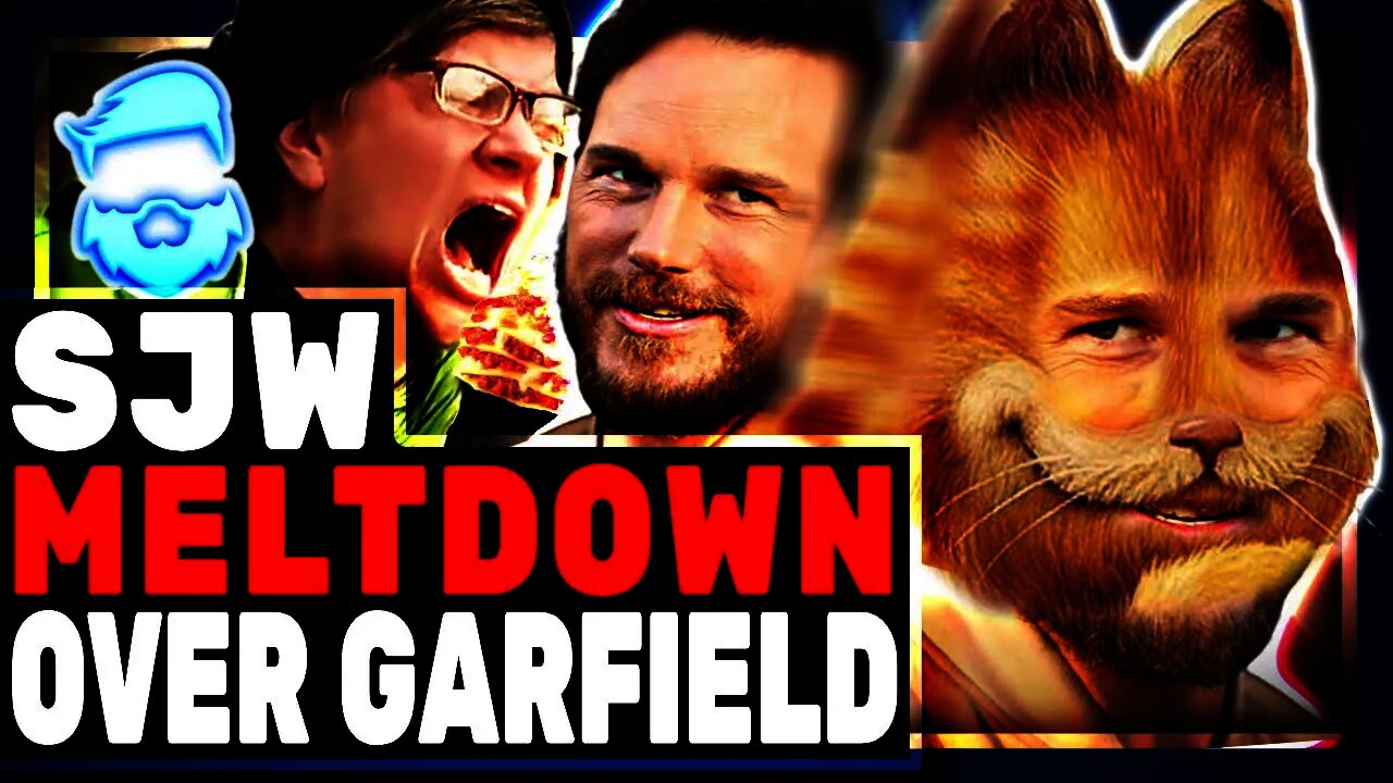 Absolute MELTDOWN Over Chris Pratt Voicing Garfield! Twitter Weirdos Cry & Lie Over Casting!