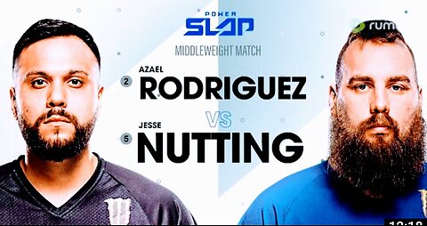 Power Slap Free Match: Azael Rodriguez vs Jesse Nutting