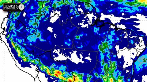 Chuvas em boa parte do País. Alerta para SP , RJ e MG . Risco de granizo no Centro-sul