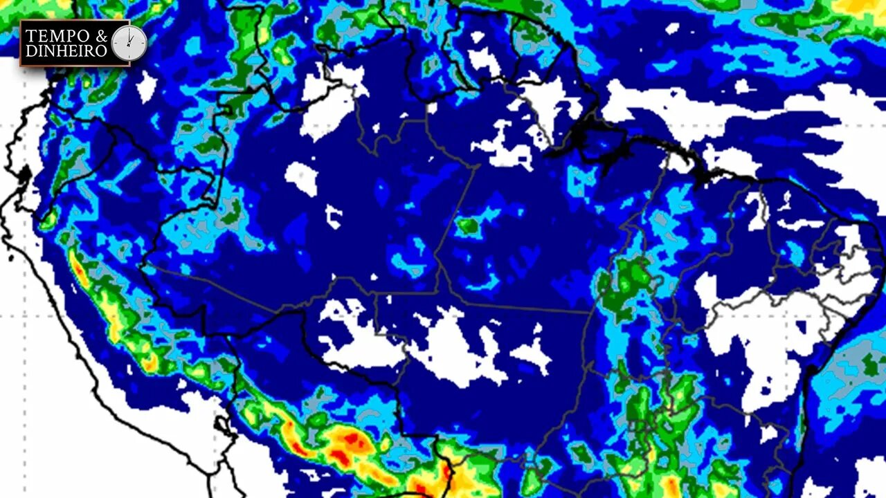 Chuvas em boa parte do País. Alerta para SP , RJ e MG . Risco de granizo no Centro-sul