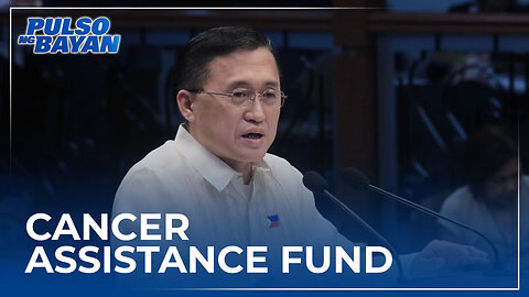 Karagdagang pondo para sa cancer patients, isusulong sa Senado −Sen. Bong Go