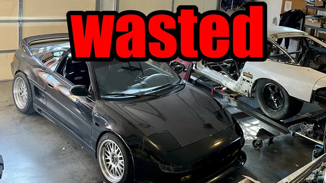 Trans carnage 4g63 auto MR2 and update on 3000GT promod