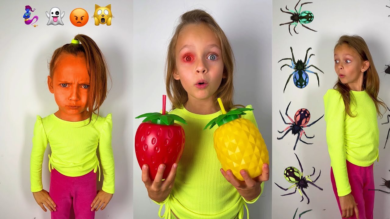 The Best Emoji Challenge & Yummy Fruits | Compilation Shorts Videos