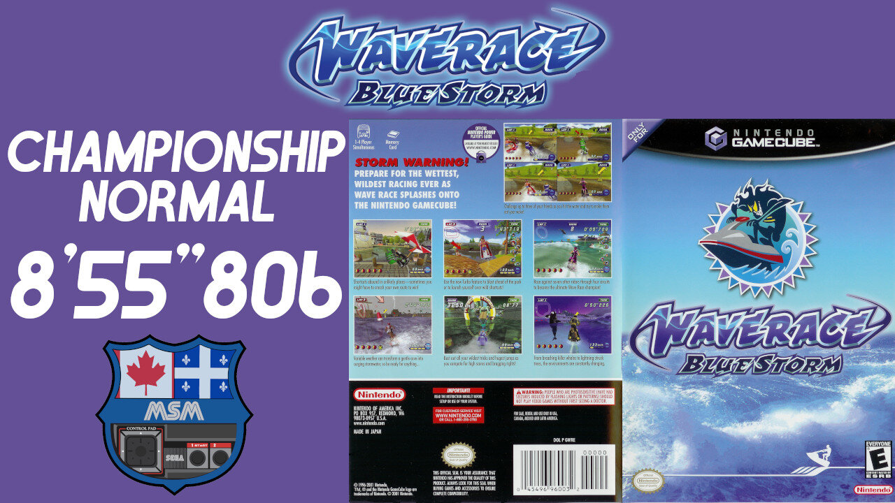 Wave Race: Blue Storm [Gamecube] Championship Normal [8'55"806]