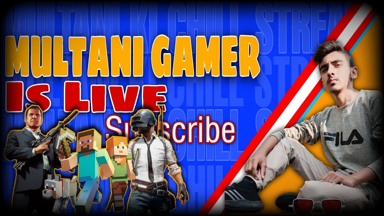 🔴Live | PUBG MOBILE | GTA 5 | MINECRAFT | Crusader | CHILL STREAM | MULTANI GAMER | Road To 2k