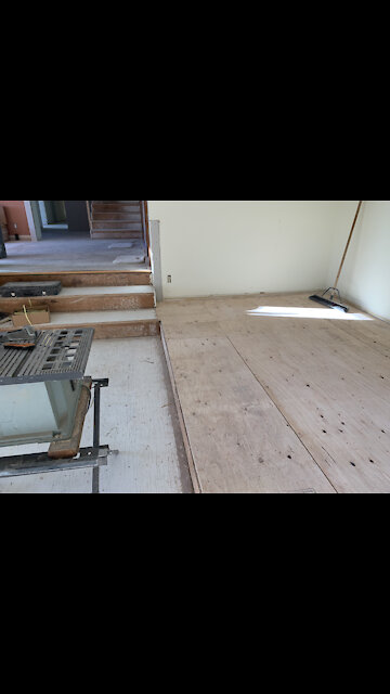 Day 22 - Massive Remodel - 2 layer subfloor :)