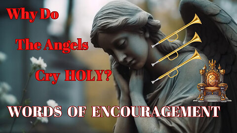 Ep 734 • "WHY DO the Angels Cry HOLY?" •