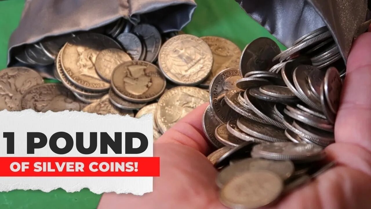 ONE POUND of Silver Coins!