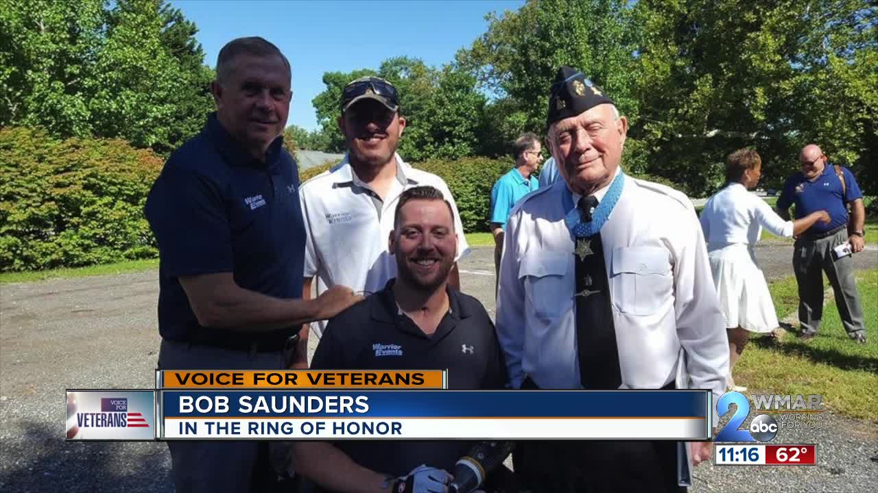 Bob Saunders in the ring of honor