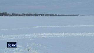 Sturgeon spearers cutting holes ahead of season opener