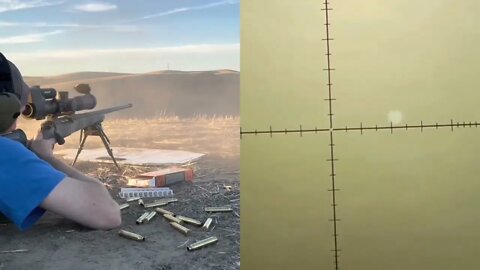 A hunting rifle can make hits how far_ Bergara Wilderness Ridge .300WM Long Range @ 20