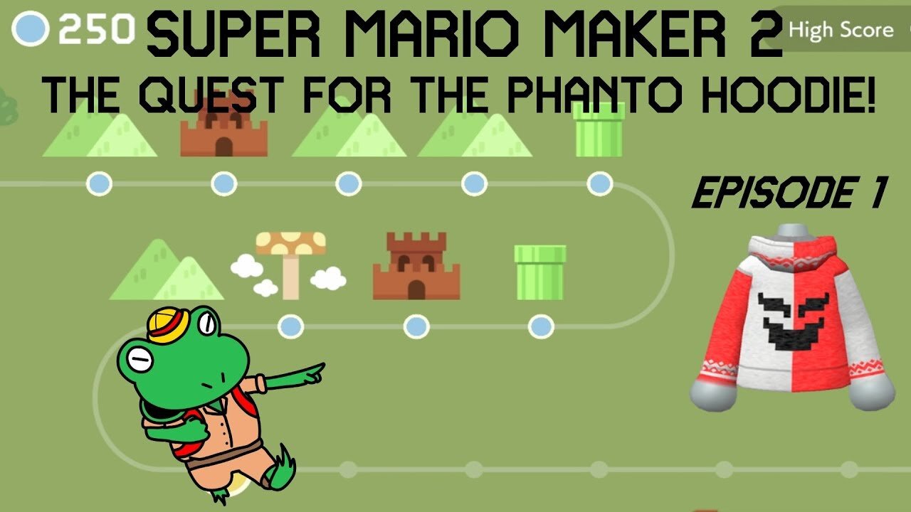 SMM2 - Quest for the Phanto Hoodie Ep. 1
