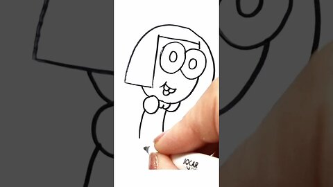 How to draw and paint Tilly Green from Big City Greens