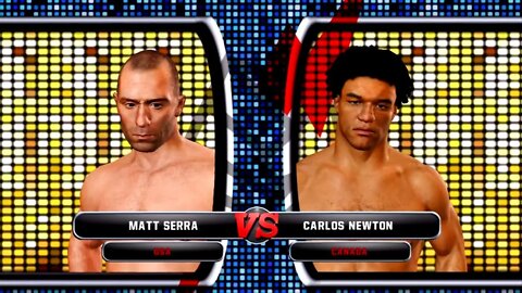 UFC Undisputed 3 Gameplay Carlos Newton vs Matt Serra (Pride)