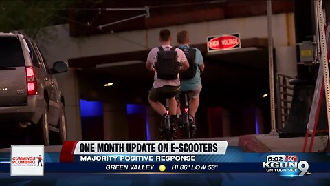 City officials: 40,000 e-scooter rides in Tucson since 30-day arrival