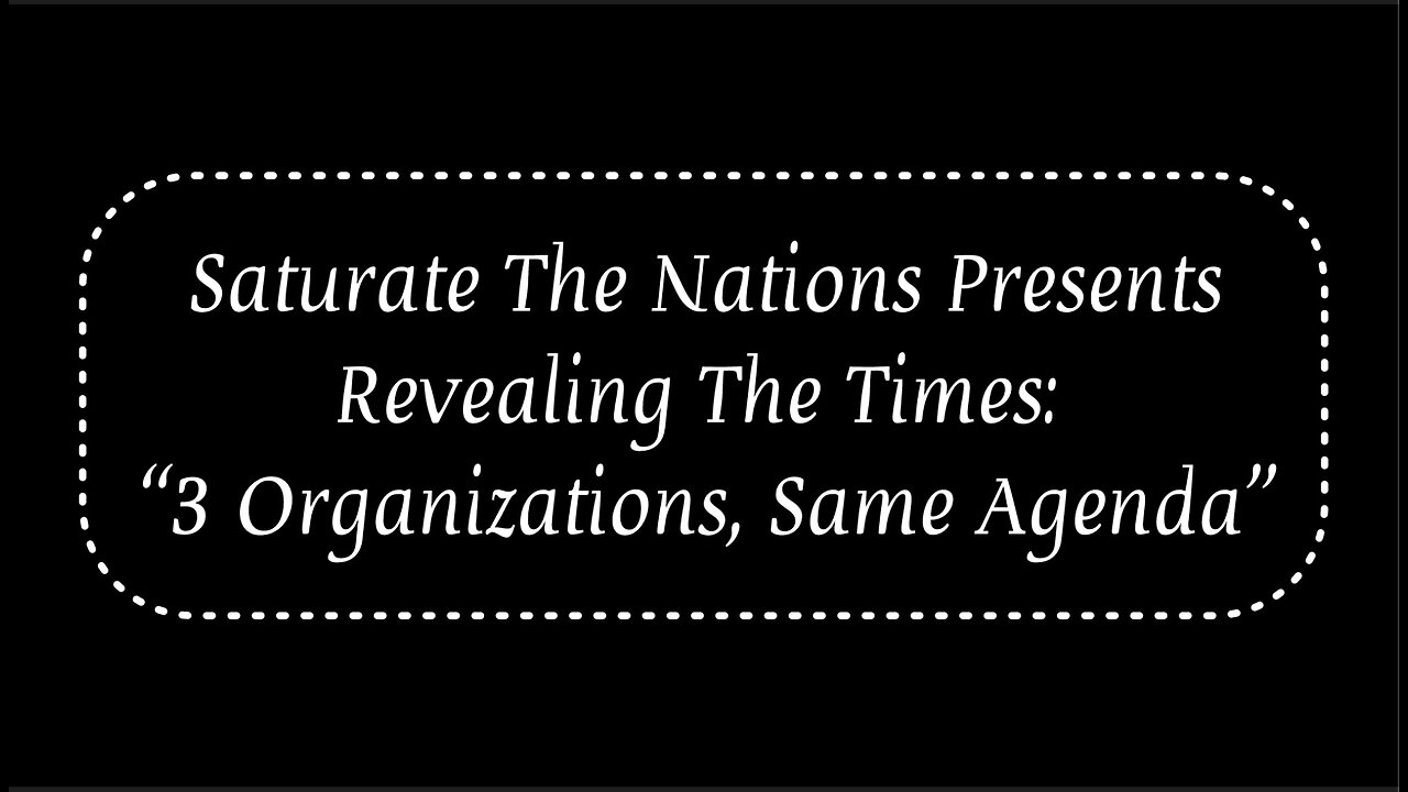 Revealing The Times: 3 Organizations, Same Agenda