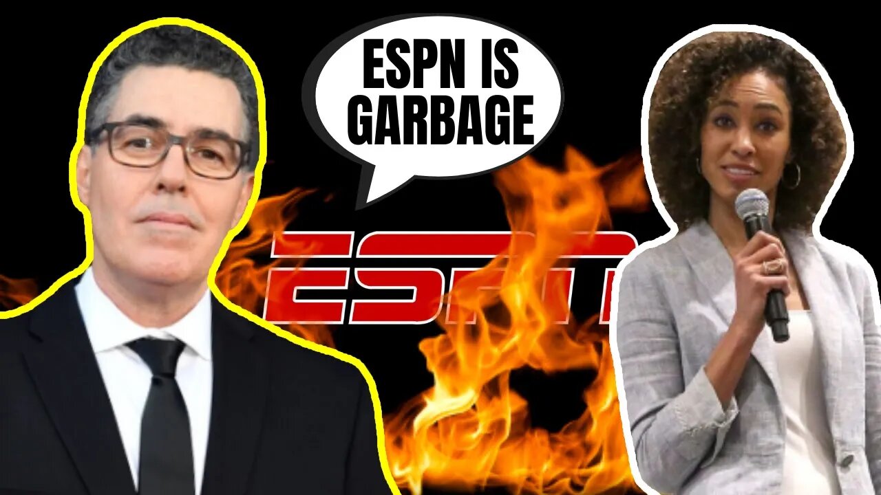 Adam Carolla DESTROYS Woke "Totalitarian" ESPN! | Slams Them Over Sage Steele Hypocrisy