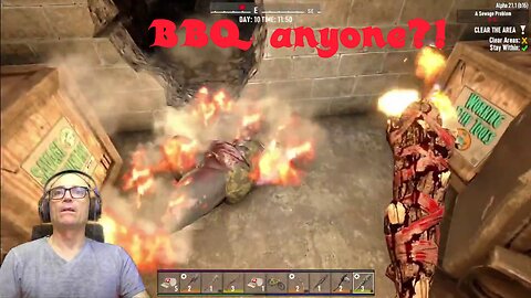 7 Days to die S2E10 Using the Reking ball