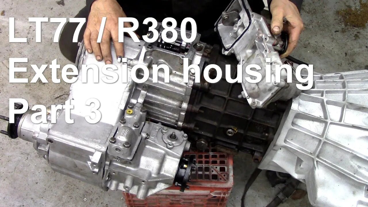 R380 LT77 gearbox extension housing rebuild Part 3