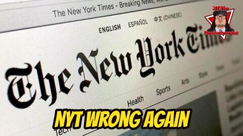 NYT 'Right Wing Conspiracy Theory' Comes True In Less Than 24 Hours