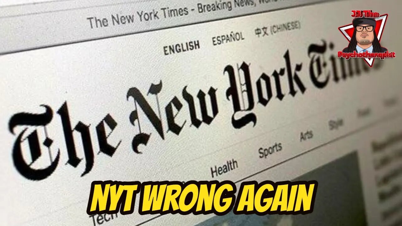 NYT 'Right Wing Conspiracy Theory' Comes True In Less Than 24 Hours