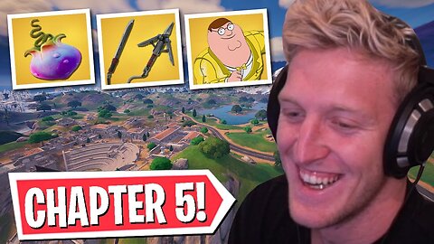 Tfue Plays His FIRST Game Of Fortnite Chapter 5!