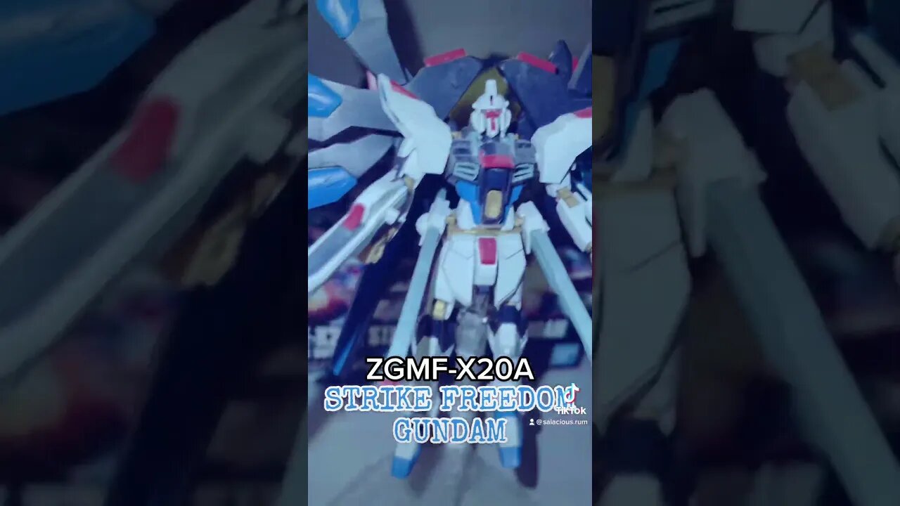 ZGMF-X20A STRIKE FREEDOM GUNDAM #shorts