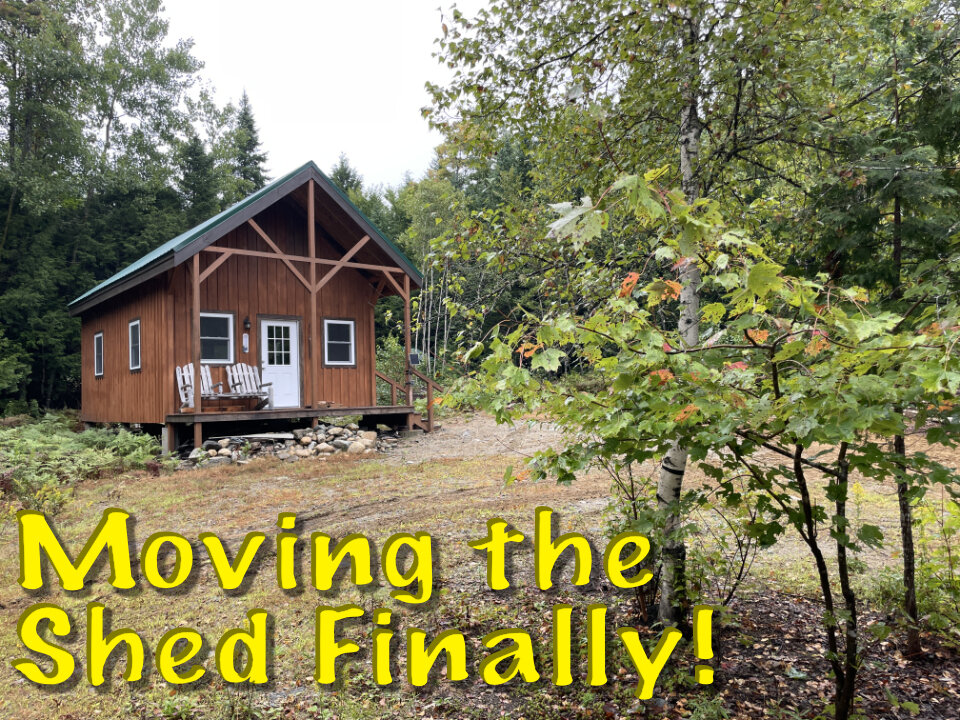 Moving the Shed Finally!