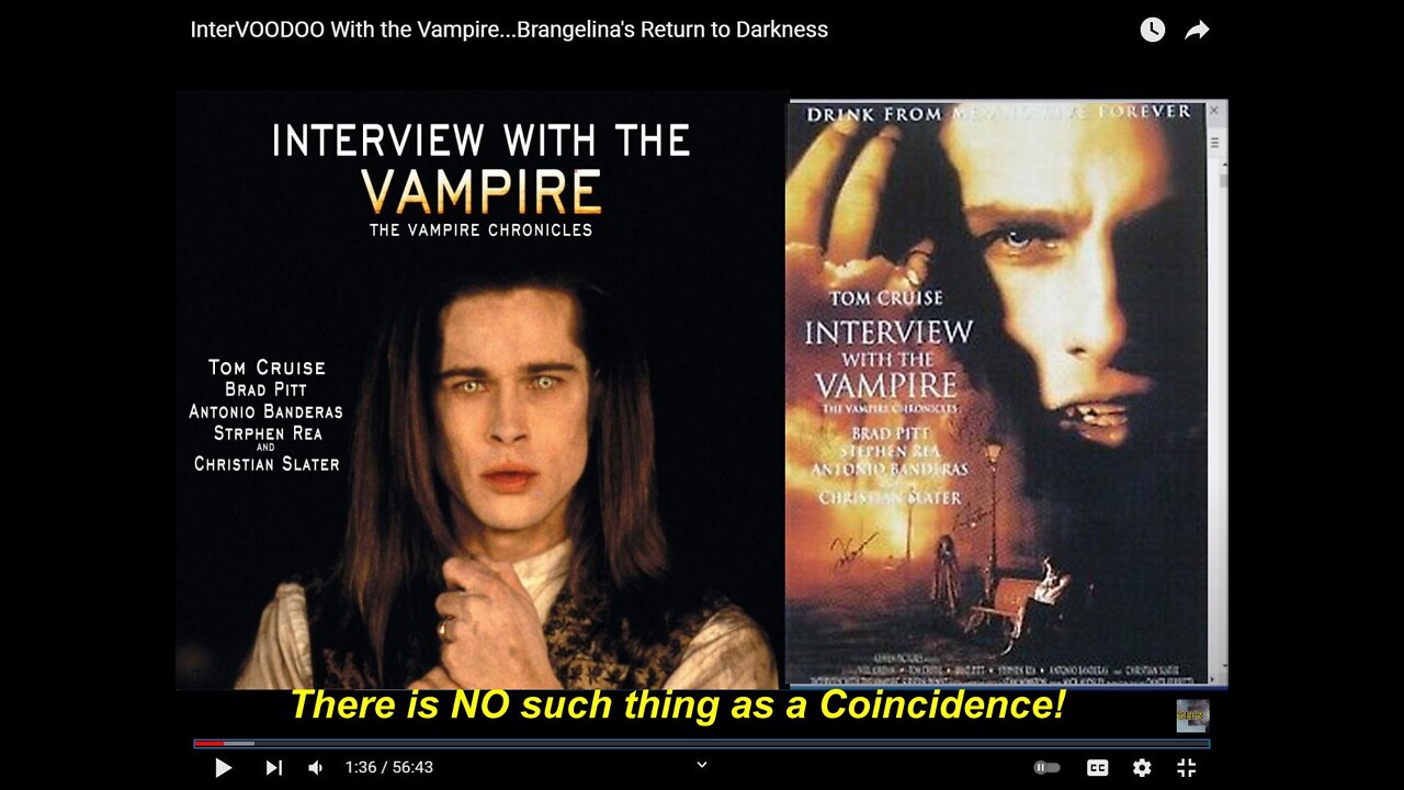 InterVOODOO With the Vampire - Satanist Angelina Jolie's Return to Darkness! [15.03.2022]