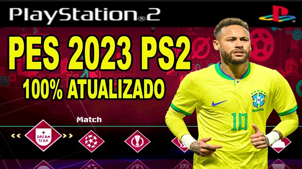 PES 2023 PS2 COPA DO MUNDO 100% ATUALIZADO EDITOR ALIGAMEZ