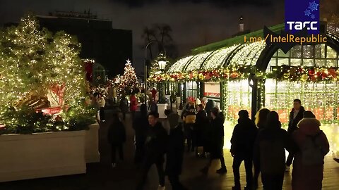 🎇HAPPY NEW CHEER: JOYFUL festivities ring in the New Year in Russia from the country's far