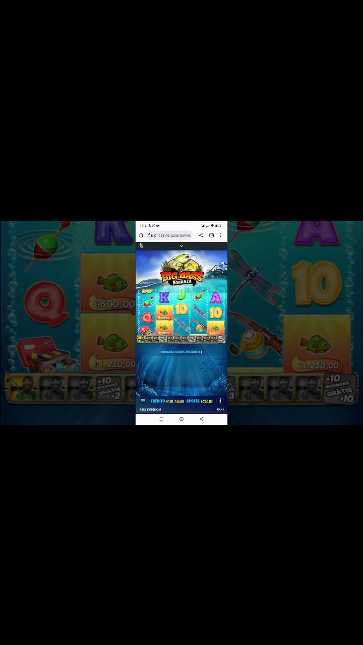 6000 mil euros no big Bass bonanza