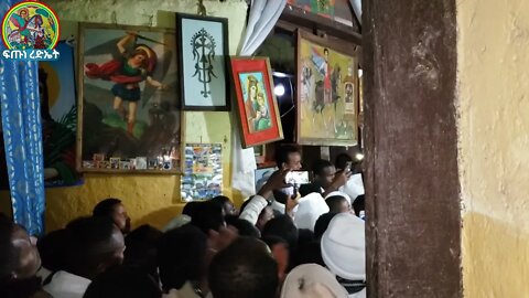 ጸልዩ ባስልዮስ ወጎርጎርዮስ ኀበ ሥዕሉ ለቅዱስ መርቆሬዎስ...የመርቆሬዎስ ተአምራት