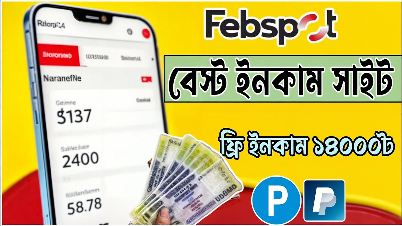 Febspot Live Payment Proof $10 | Best Online Earning Plateform |Details in Description