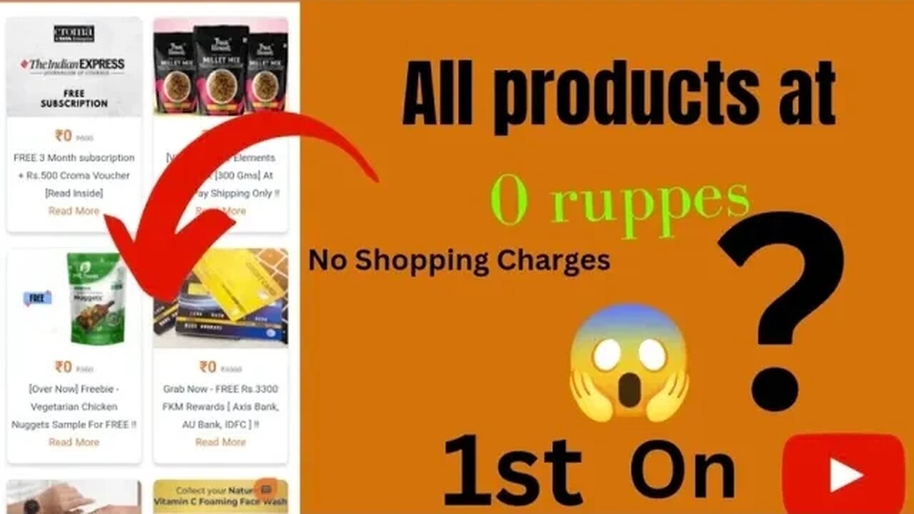 all products rupees 0 #bestearningapp | earn money online