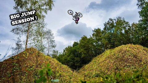 RIDING THE MASSIVE QUARRY JUMP!