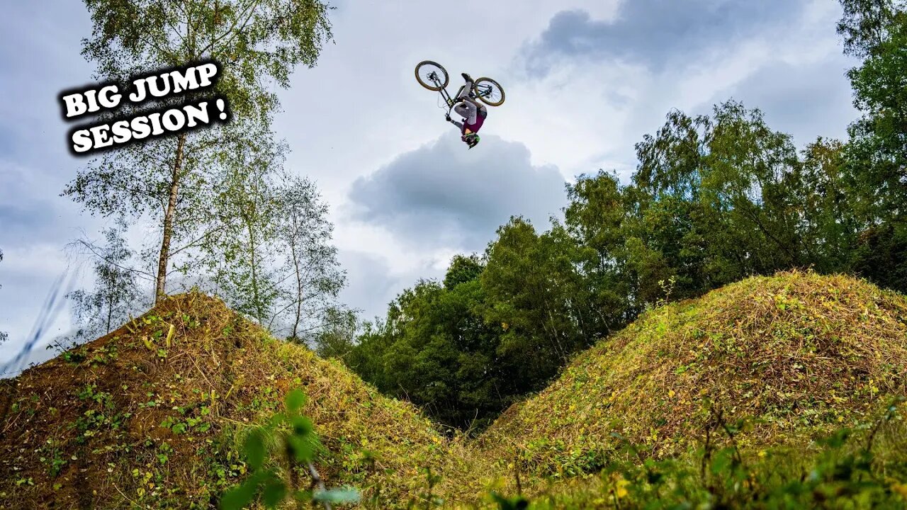 RIDING THE MASSIVE QUARRY JUMP!
