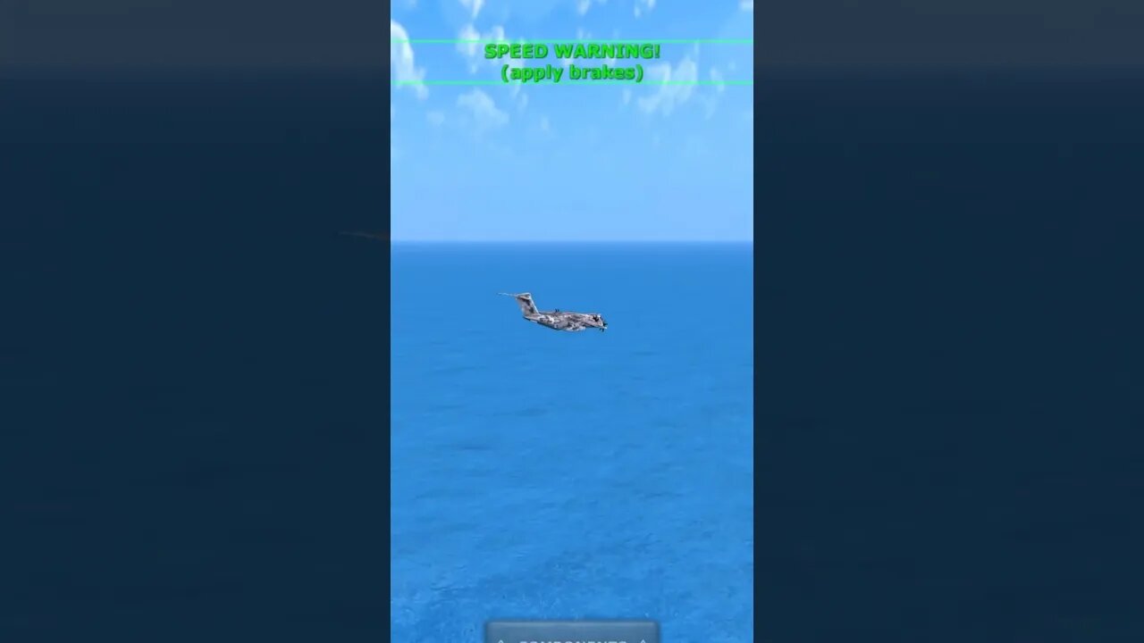 JATO/L causing plane to become unstable | Turboprop Flight Simulator #shorts