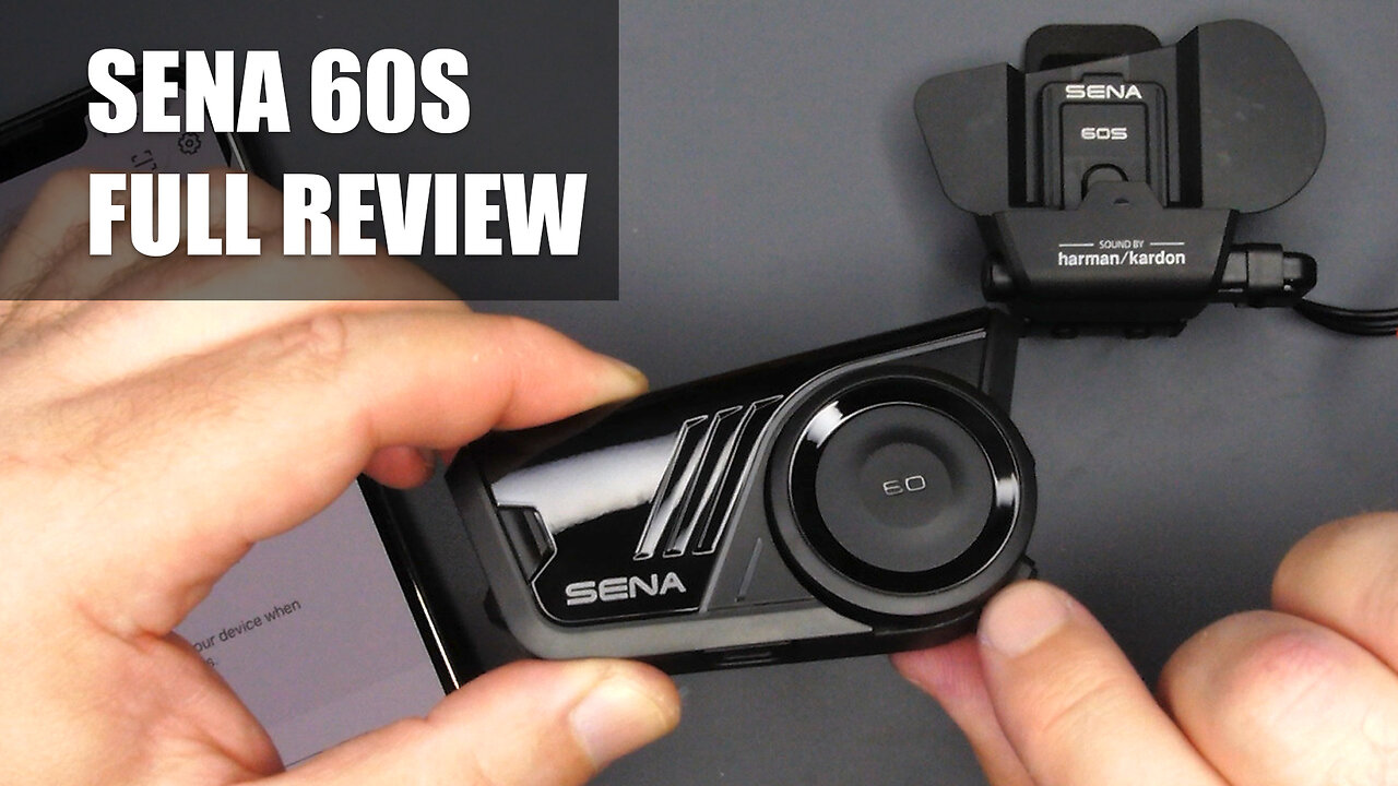 BRAND NEW SENA 60S Motorcycle Next Gen Coms System Full Review with Unboxing Setup and Features