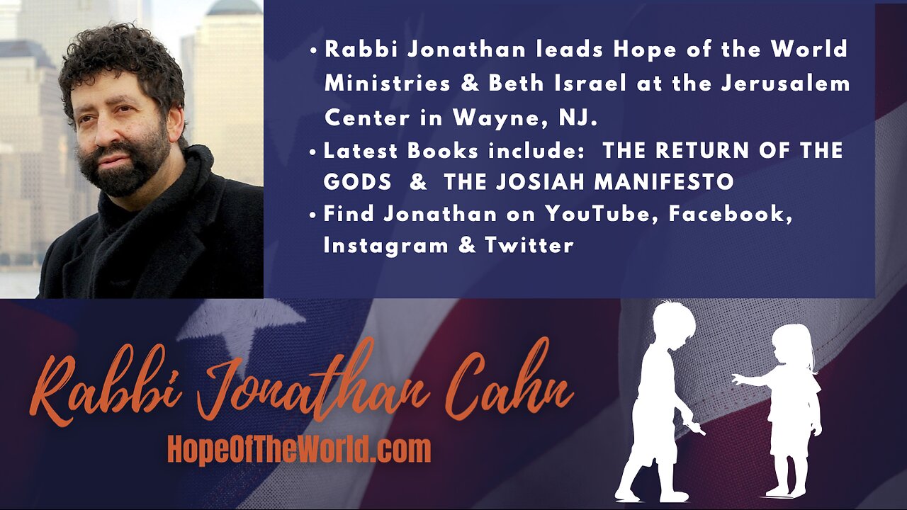 Rabbi Jonathan Cahn Breaks "The Silence" About The War Our Children