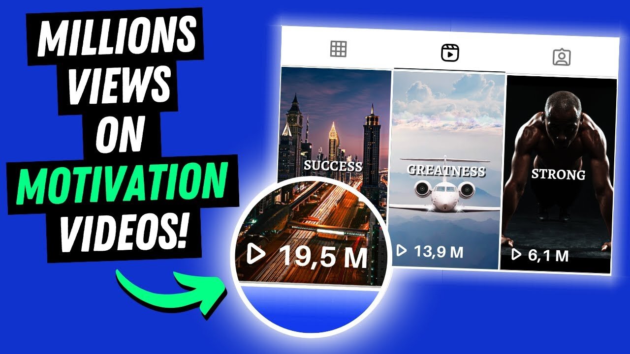 How to Create VIRAL Motivational Videos for MILLIONS of Views