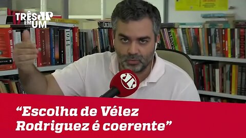 "Vélez-Rodriguez é um intelectual e sua escolha é coerente com o que Bolsonaro pregou na campanha