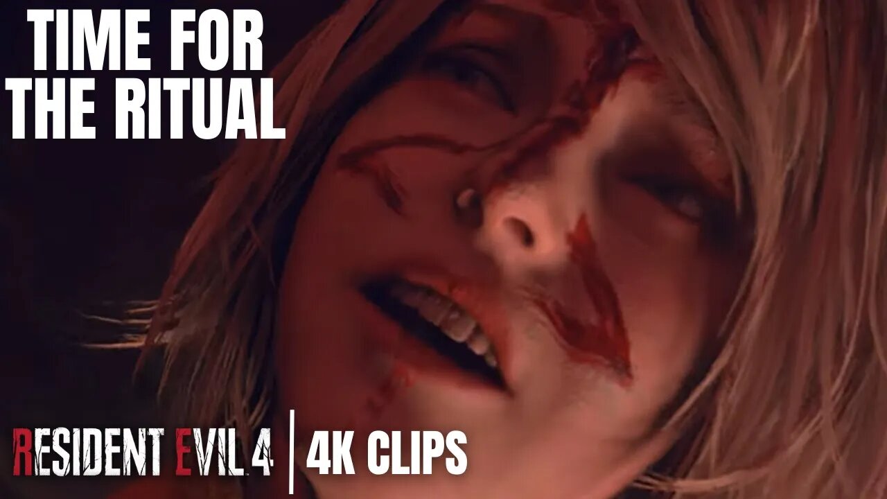 Time For The Ritual | Resident Evil 4 Remake 4K Clips