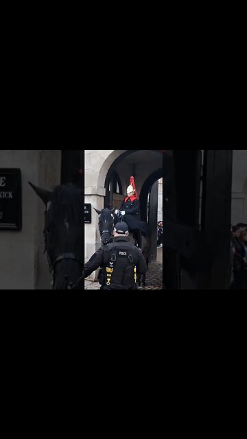 Get behind the barriers please #armedpolice