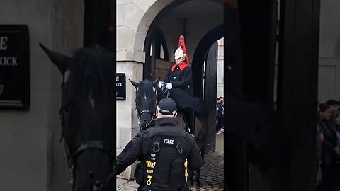 Get behind the barriers please #armedpolice